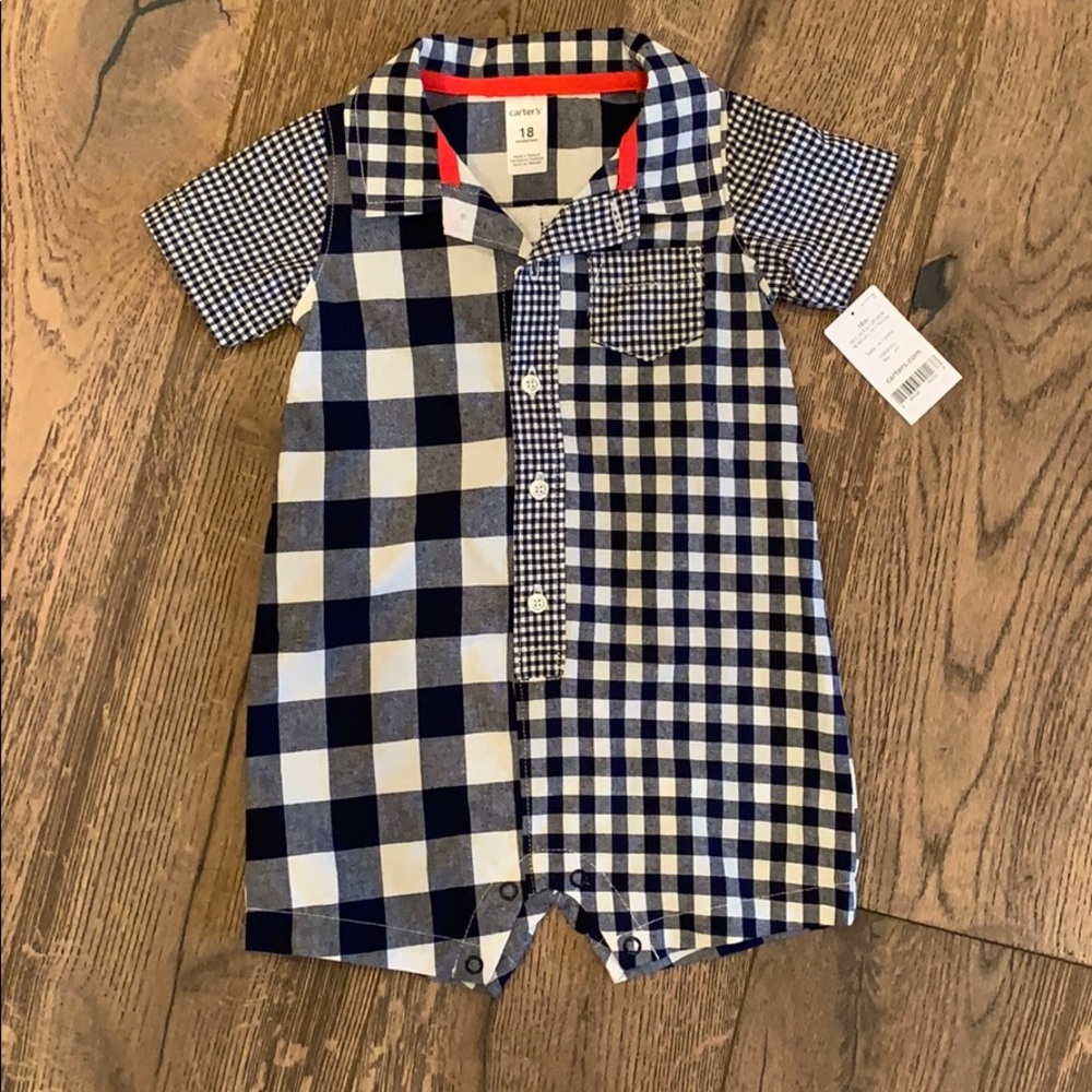 Carter’s Gingham Romper